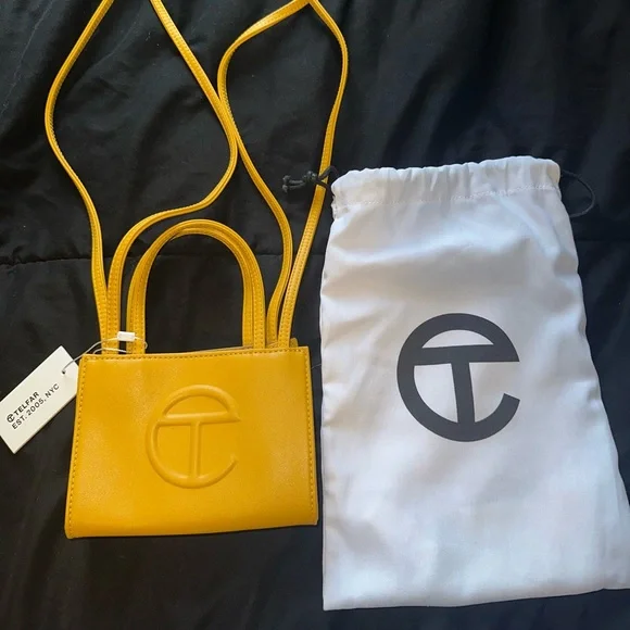 Telfar Mustard Mini Bag - Picture 2 of 4